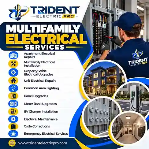 Multifamily electrical services graphic