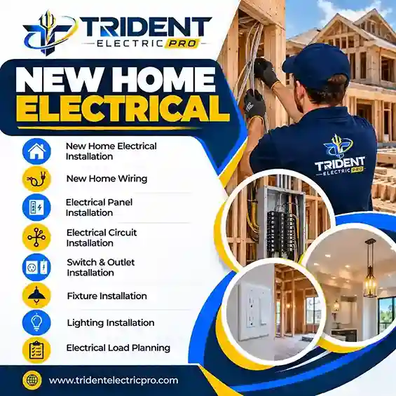 New home electrical services graphic