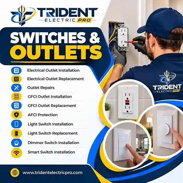 Switches and outlets services graphic